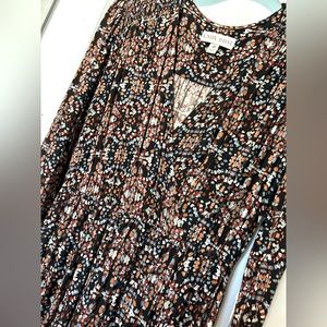 Patterned Maxi Dress